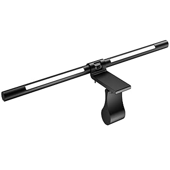 26cm CRI?95高演色 モニターライト ノート専用 調色 無段階調光 楽天市場】26cm LED モニターライト ノートパソコン モニター